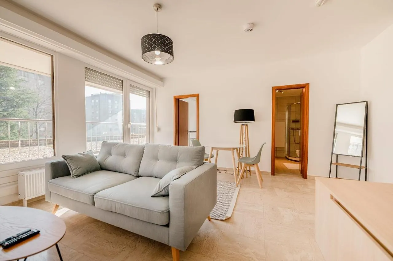 Apartmán Stylish Minimalism In Kirchberg 1 Bus Stop To Lux City Cntr Lucembursko