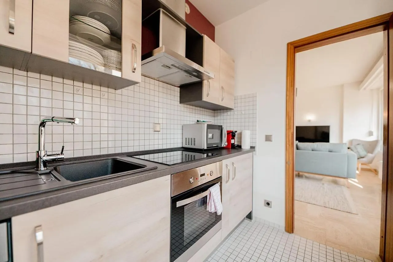 Apartamento Stylish Minimalism In Kirchberg 1 Bus Stop To Lux City Cntr Luxemburgo