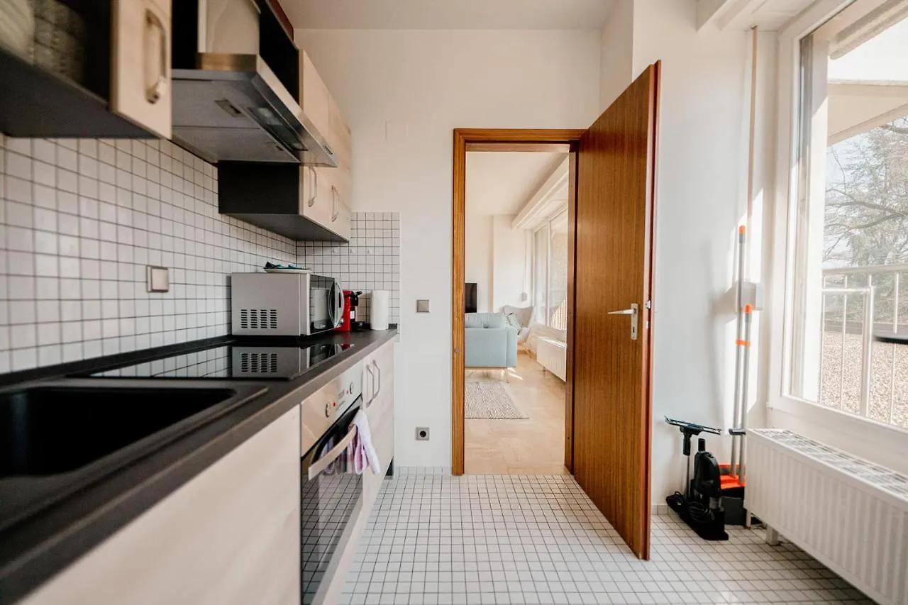 Apartamento Stylish Minimalism In Kirchberg 1 Bus Stop To Lux City Cntr Luxemburgo